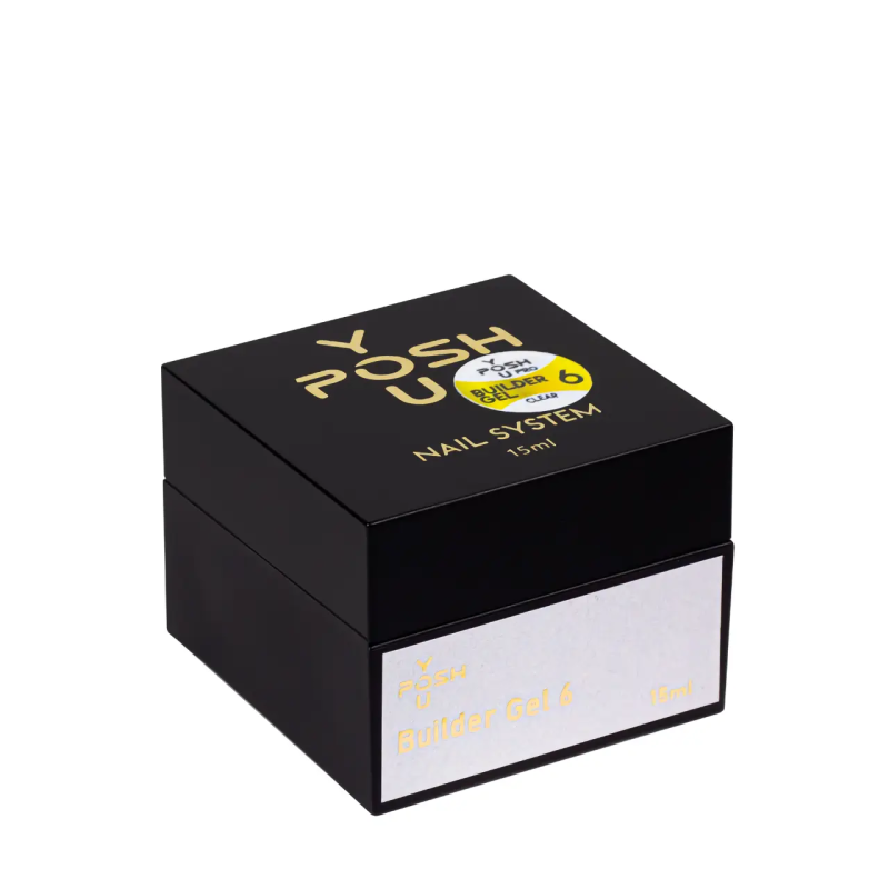 Гель прозорий  для нарощення You
 POSH Gel 06 Clear. прозорий. 15 мл