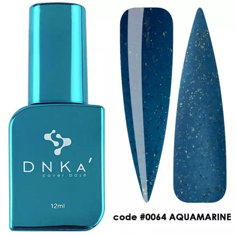 DNKA COVER BASE №0064 AQUAMARINE, 12 МЛ DNKA COVER BASE №0064 AQUAMARINE, 12 МЛ