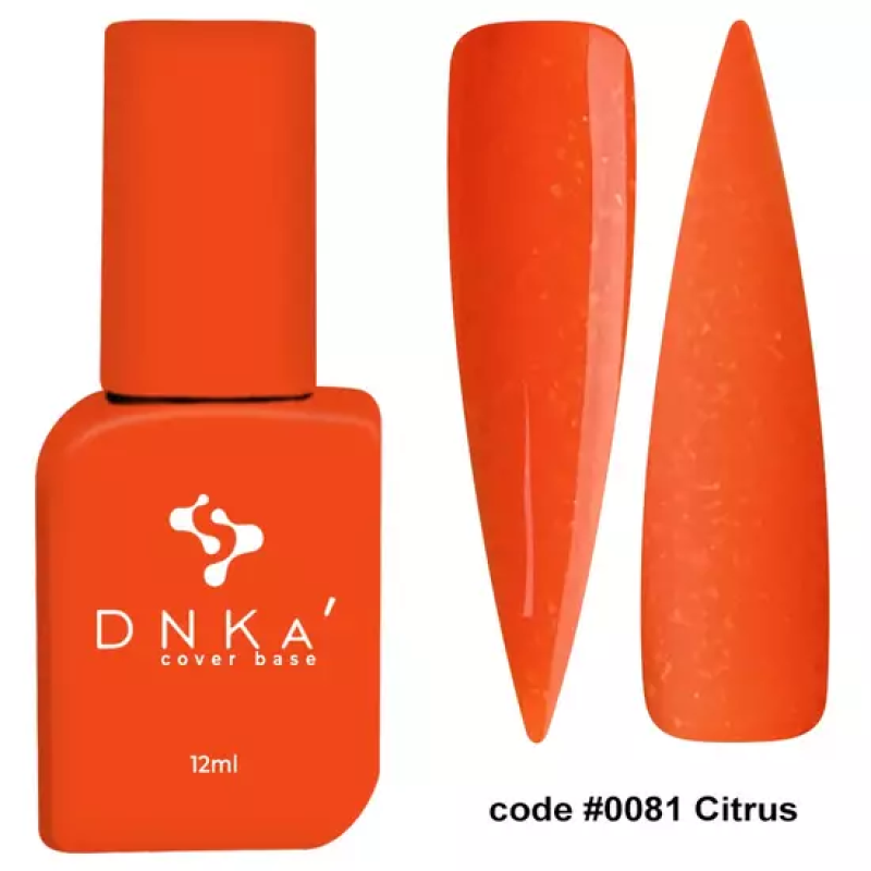 DNKA COVER BASE, 12 МЛ #0081 CITRUS DNKA COVER BASE, 12 МЛ #0081 CITRUS