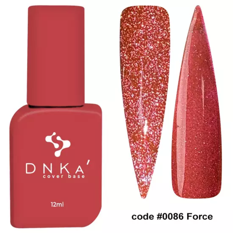 DNKA COVER BASE, 12 МЛ #0086 FORCE (СВЕТООТРАЖАЮЩАЯ) DNKA COVER BASE, 12 МЛ #0086 FORCE (СВЕТООТРАЖАЮЩАЯ)