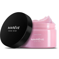 Парфумований скраб для тіла з шимером “Rose Wine“ MAREVE