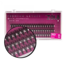 Вії-пучки ZOLA 20D(11mm)