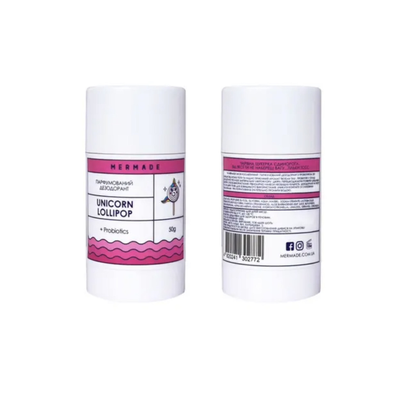 Парфумований дезодорант Mermade Unicorn Lolipop 50 ml