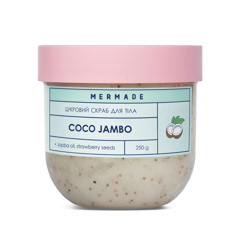 Цукровий скраб для тіла MERMADE Coco Jambo 250 г