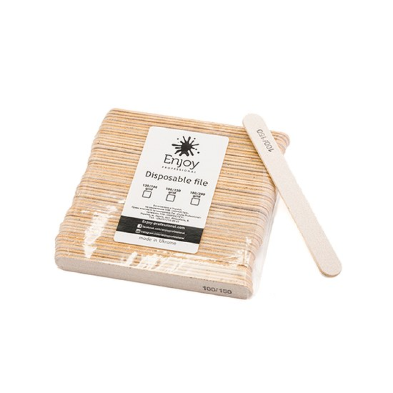 Пилки одноразові Enjoy Professional 180/240, 50 шт.