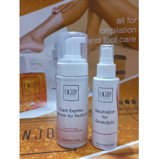 Пінний експрес-розм“якшувач для педикюру Foam express softener for pedicure Enjoy 150 мл.