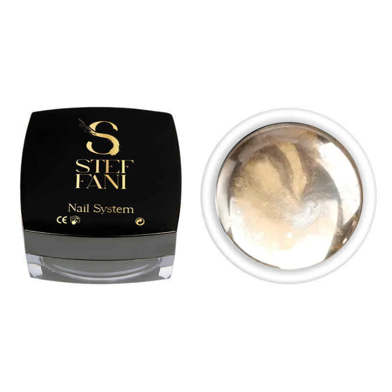 ГЕЛЬ-ФАРБА STEFFANI METAL GEL GOLD. ЗОЛОТО. 5 МЛ