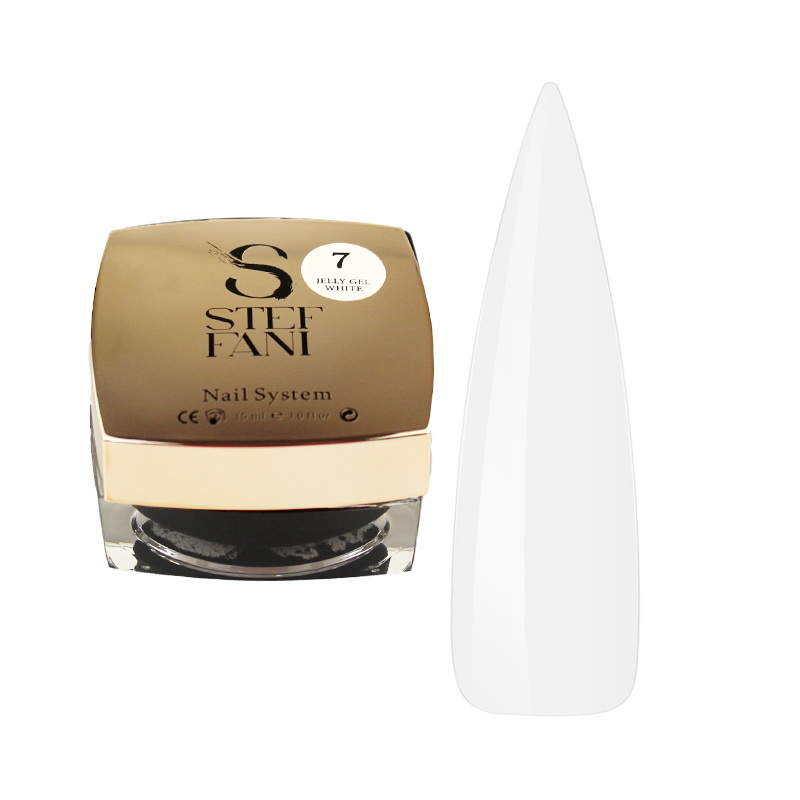 ГЕЛЬ МОДЕЛЮЮЧИЙ STEFFANI JELLY GEL 07. БІЛИЙ. 15 МЛ
