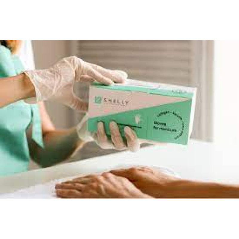 Набір рукавичок для манікюру з емульсією Shelly Спа-рукавиці