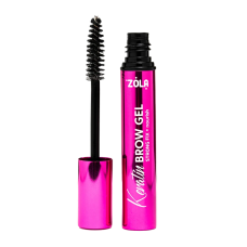 Zola Гель для брів Keratin Brow Gel Strong Fix + Nourish з щіточкою