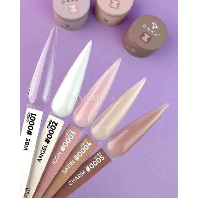 DNKa Гель для нігтів прозорий Builder Gel 0001, 30 мл