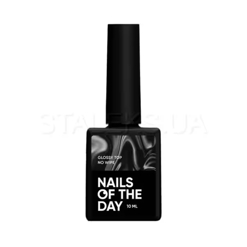 ТОП ДЛЯ ГЕЛЬ-ЛАКУ ГЛЯНСОВИЙ БЕЗ ЛИПКОГО ШАРУ NAILSOFTHEDAY GLOSSY TOP NO WIPE 10 МЛ