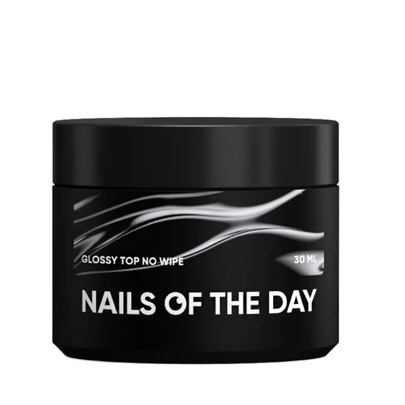 Топ для гель-лаку без липкої кулі Nails Of The Day Glossy Top No Wipe 30 мл