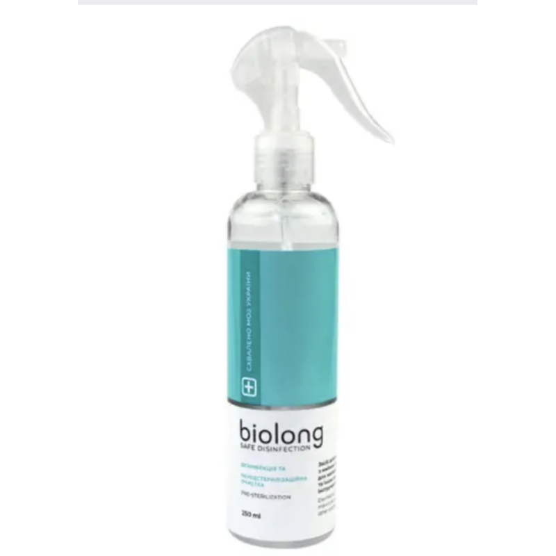 БиоЛонг для стерилізації поверхонь і інструменту, 250 мл