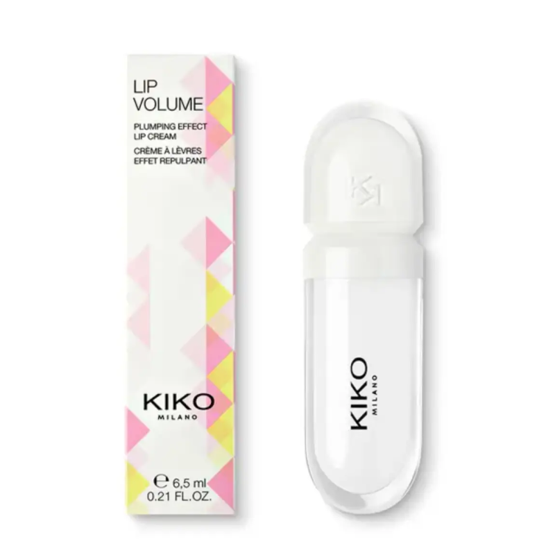 Бальзам для губ з ефектом об“єму Kiko Milano Lip Volume (02 Transparent)