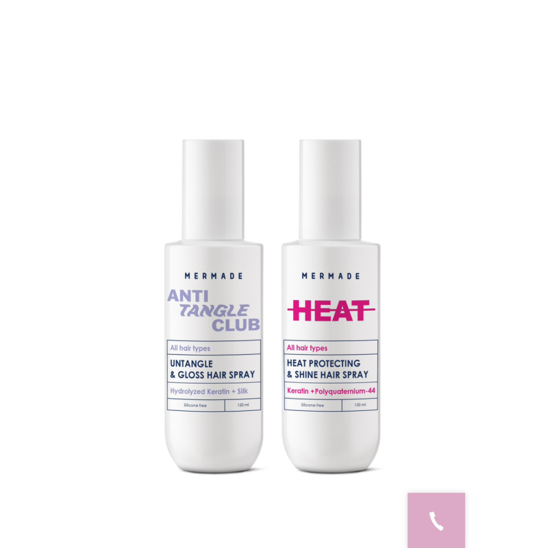 Набір Care for hair: Термозахист + Спрей для легкого розчісування