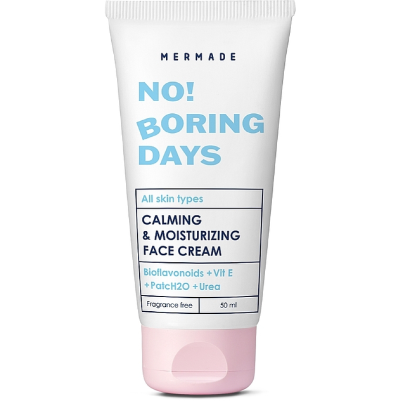 Зволожуючий крем для обличчя – Mermade No! Boring Days Bioflavonoids & Vitamin E Calming & Moisturirizing Face