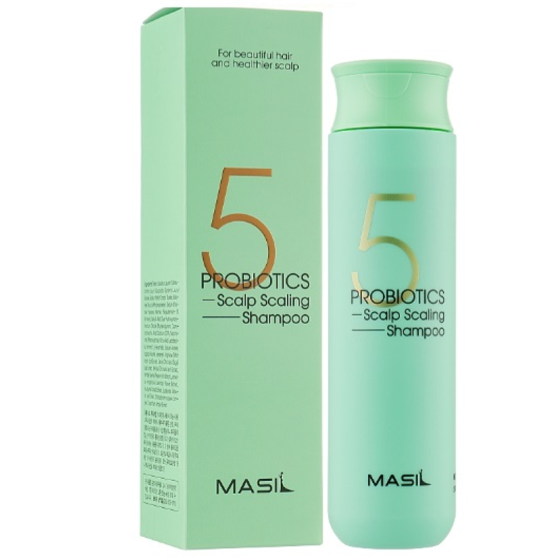 Шампунь для глибокого очищення шкіри голови Masil 5 Probiotics Scalp Scaling Shampoo 300ml