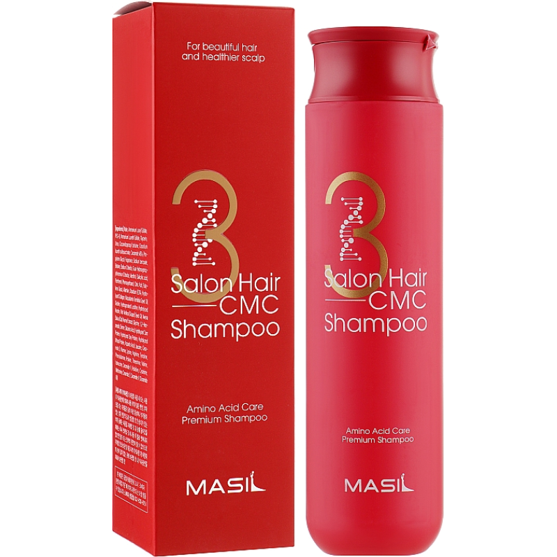 Шампунь Професійний Відновлюючий Masil 3 Salon Hair CMC Shampoo 300ml