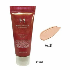 ВВ Крем Матуючий З Ідеальним Покриттям Missha M Perfect Cover BB Cream SPF42 PA+++ 20ml, 21 відтінок
